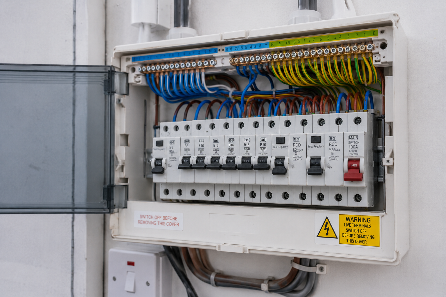 Distribution board and fuse board upgrade