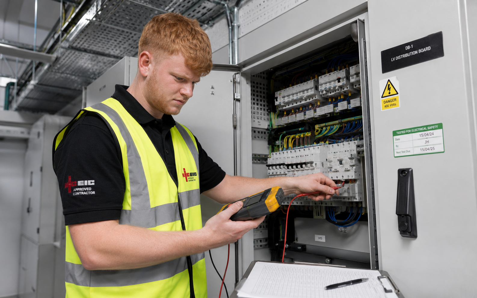 Commercial electrical maintenance and compliance work
