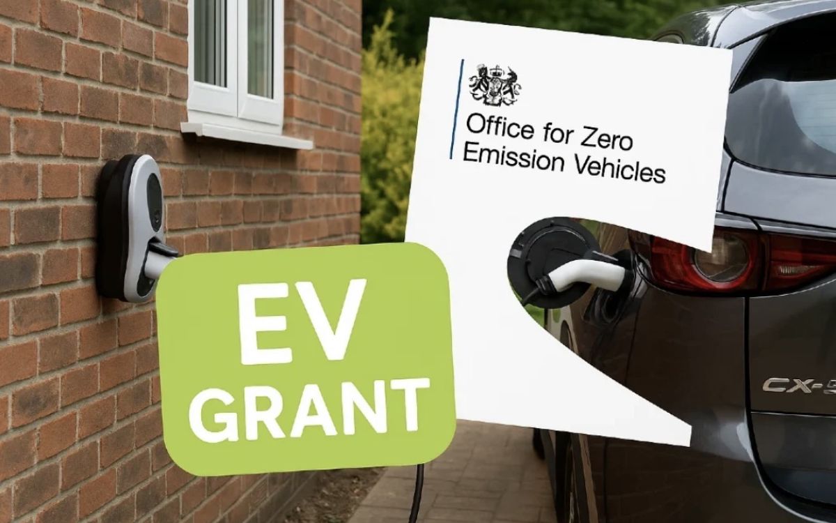 The electric car home installation UK grant